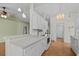 Well-lit kitchen featuring modern appliances and stylish white cabinets at 1021 Dunraven Ct., Conway, SC 29527