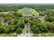 Aerial view of golf course with lake and neighborhood at 1110 Links Rd., Myrtle Beach, SC 29575