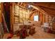 Unfinished attic space with exposed insulation at 1110 Links Rd., Myrtle Beach, SC 29575