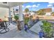 Cozy front porch with decorative columns and landscaping at 1166 Bethpage Dr., Myrtle Beach, SC 29579