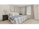Cozy bedroom featuring a comfortable bed, neutral tones, and ample natural light at 153 Leyland Cypress Dr, Conway, SC 29527