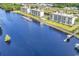 Beautiful aerial view of building on the waterway at 249 Venice Way # 3301, Myrtle Beach, SC 29577