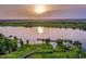 Tranquil marsh with boardwalk at sunset at 322 Crooked Oak Dr., Pawleys Island, SC 29585