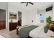 Inviting bedroom with water views, a large bed, and an ensuite bathroom for ultimate relaxation at 3567 Marion Ln., Murrells Inlet, SC 29576
