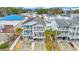 Charming raised beach house with double balconies and great curb appeal at 624-B Seabreeze Dr., Garden City Beach, SC 29576