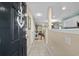 Inviting foyer featuring tiled flooring and open view to the living spaces at 677 Wilshire Ln. # 677, Murrells Inlet, SC 29576