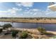 Scenic view of a golf course and waterfront property from a high-rise condo at 8121 Amalfi Pl. # 4-702, Myrtle Beach, SC 29572