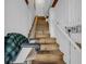 Stairway to basement is fitted with a mechanical chairlift at 830 Channel Cat Cove, Murrells Inlet, SC 29576