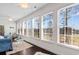 Relaxing sunroom featuring a wall of windows with lovely views and plenty of natural light at 904 Easton Ct., Myrtle Beach, SC 29579