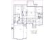 Floor plan showing layout of rooms, dimensions, and square footage of the home at Tbb Lot #3 Lakeside Dr., Conway, SC 29526