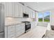 Bright, modern kitchen with stainless steel appliances, and white marble backsplash at Tbb Lot #3 Lakeside Dr., Conway, SC 29526