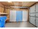 The garage includes storage and an overhead door at 1032 N Ocean Blvd., Surfside Beach, SC 29575