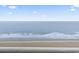 Panoramic ocean view showcasing the serene beauty of the sea and shoreline at 1105 S Ocean Blvd. # 1134, Myrtle Beach, SC 29577