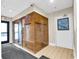 Hallway with multiple doors and a tile floor at 1605 S Ocean Blvd. # 509, Myrtle Beach, SC 29577