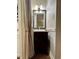 Bathroom vanity featuring ample lighting and storage space at 201 N 74Th Ave. N # 2322, Myrtle Beach, SC 29572