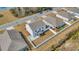 Aerial view of the property with a fenced backyard, concrete patio, and cozy screened-in porch, ideal for outdoor living at 220 Forestbrook Cove Circle, Myrtle Beach, SC 29588
