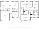 This is a floor plan showing the layout of the rooms on the first and second floor at 220 Forestbrook Cove Circle, Myrtle Beach, SC 29588