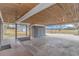 Carport showing brick columns, wood ceiling, and exterior storage at 2360 Highway 701 North, Loris, SC 29569