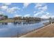 Beautiful water view showcasing a serene golf course and surrounding landscapes at 265 Venice Way # 1-201, Myrtle Beach, SC 29577