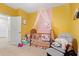This Bedroom includes a baby crib and neutral walls, making it a cozy and adaptable space at 414 Antietam Place, Little River, SC 29566