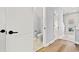 Hallway featuring a powder room at 6606 Wildwood Trail # E, Myrtle Beach, SC 29572
