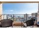 Balcony view overlooking the city and ocean at 7509 N Ocean Blvd. # 1203, Myrtle Beach, SC 29572