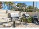 Outdoor grill area featuring two stainless steel gas grills, perfect for barbecuing and entertaining guests at 7509 N Ocean Blvd. # 1203, Myrtle Beach, SC 29572