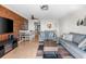 Comfortable living room with hardwood floors, and stylish decor at 7509 N Ocean Blvd. # 1203, Myrtle Beach, SC 29572