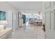 A beautiful Foyer leading to the living areas with beautiful marble floors at 8500 Margate Circle # 1807, Myrtle Beach, SC 29572