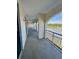 Enjoy beautiful views from this condo balcony, a perfect place to relax outdoors at 9547 Edgerton Dr. # 204, Myrtle Beach, SC 29572
