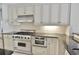 Gourmet kitchen with Viking stainless steel appliances, custom cabinetry, and granite countertops at 9547 Edgerton Dr. # 204, Myrtle Beach, SC 29572