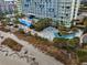 Beautiful resort with beach access, multiple swimming pools, and lush landscaping near the ocean at 1105 South Ocean Blvd. # 852, Myrtle Beach, SC 29577