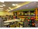 Recreational bowling alley with tables, seating, and a lively atmosphere at 1105 South Ocean Blvd. # 852, Myrtle Beach, SC 29577