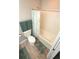 Cozy bathroom features a shower/tub combo, and a toilet with color-coordinated bath mats and towels at 1221 Tidewater Dr. # 2821, North Myrtle Beach, SC 29582