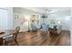 Inviting living room with hardwood floors, comfortable seating, and lots of natural light at 170 Minnow Dr., Pawleys Island, SC 29585