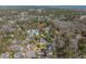 Overhead shot of the neighborhood with well maintained properties and lush greenery at 182 Minnow Dr., Pawleys Island, SC 29585