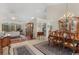 Elegant dining area adjacent to the living room with large windows, providing plenty of natural light at 199 Glenwood Dr., Conway, SC 29526