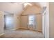 Bedroom with pitched ceiling, carpet and a window at 221 Hagley Dr., Pawleys Island, SC 29585