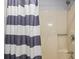 Bathroom featuring a shower with striped curtain at 300 Oak Lake Circle, North Myrtle Beach, SC 29582