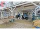 Covered under house parking area with a grill and storage at 315 60Th Ave. N, North Myrtle Beach, SC 29582