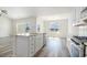 Kitchen island view showcasing bright, open space into the dining area and stainless appliances at 3321 Little Bay Dr., Conway, SC 29526