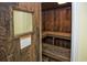 Relaxing sauna room with wooden benches and a window, offering a tranquil retreat at 400 20Th Ave. N # 101, Myrtle Beach, SC 29577