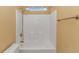 Bathroom with a shower and bathtub combo at 401 Oak Crest Circle, Longs, SC 29568