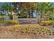 Hunter's Grove brick community sign surrounded by landscaping and palm trees at 425 Retriever Ct., Murrells Inlet, SC 29576