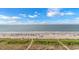 Wide beach with many beach umbrellas under a sunny blue sky at 4301 S Ocean Blvd. # 7A, North Myrtle Beach, SC 29582