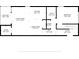 Detailed floor plan showcasing layout with a balcony, living room, and kitchen on one floor at 4502 Little River Inn Ln. # 2507, Little River, SC 29566
