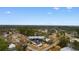 Aerial view showcases the property's location within a tree-filled neighborhood at 5002 Watergate Dr., Myrtle Beach, SC 29588