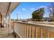 View from the front porch showcasing the yard and street at 5002 Watergate Dr., Myrtle Beach, SC 29588