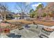 Backyard patio with pond view, providing a relaxing outdoor space at 537 Sand Ridge Rd., Conway, SC 29526