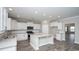 Beautiful kitchen featuring a center island, granite countertops, and stainless steel appliances at 546 Haven View Way, Murrells Inlet, SC 29576